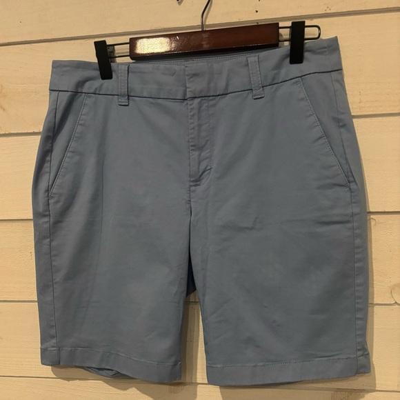 J. Crew Blue Shorts Tailored Cotton Blend - Picture 5 of 8